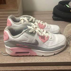 nike air max white/pink/grey